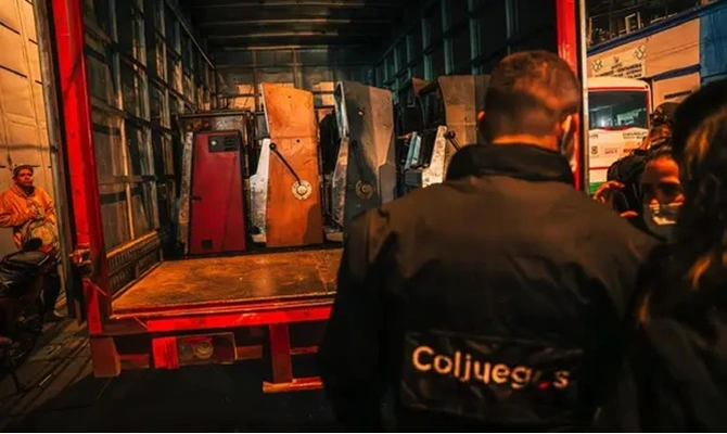 Coljuegos realizó operativo contra el juego ilegal en el barrio San Bernardo de Bogotá